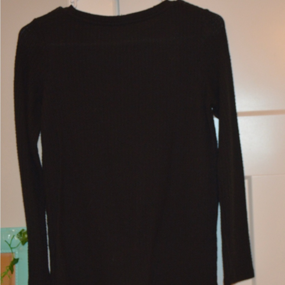Black Long Sleeve Top